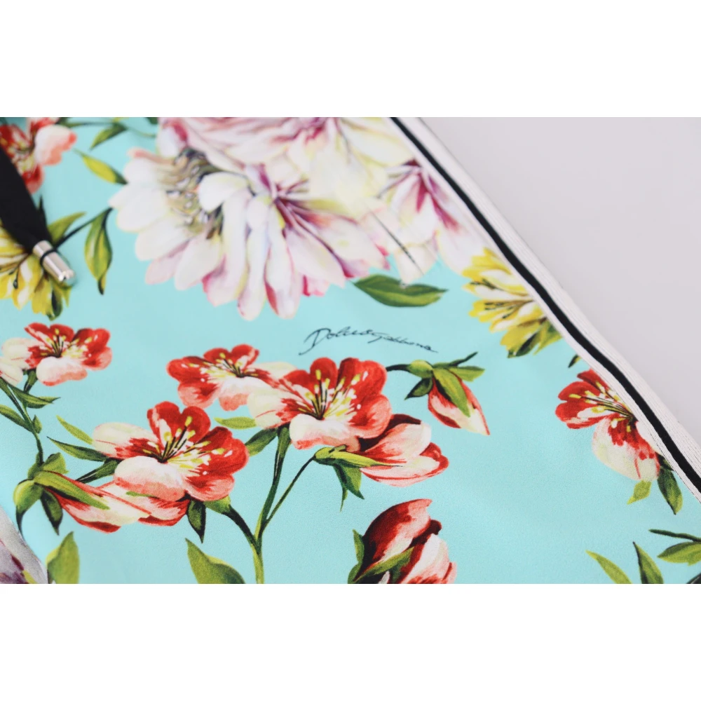 Dolce & Gabbana Elegante Multicolor Viscose Broek Multicolor Dames