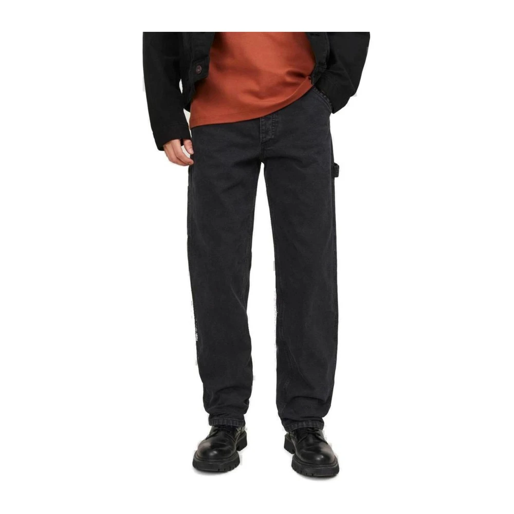 jack & jones Katoenen Jeans & Pant 100% Katoen Black Heren