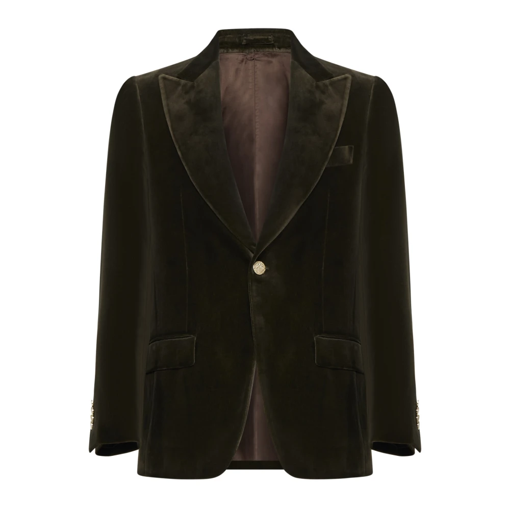 Lardini Groene Casual Jassen Green Heren