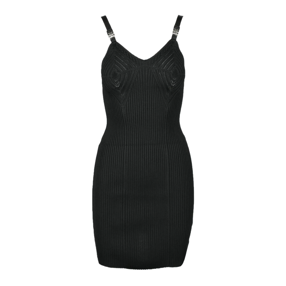 Givenchy Elegante Jurk in Viscosemix Black Dames