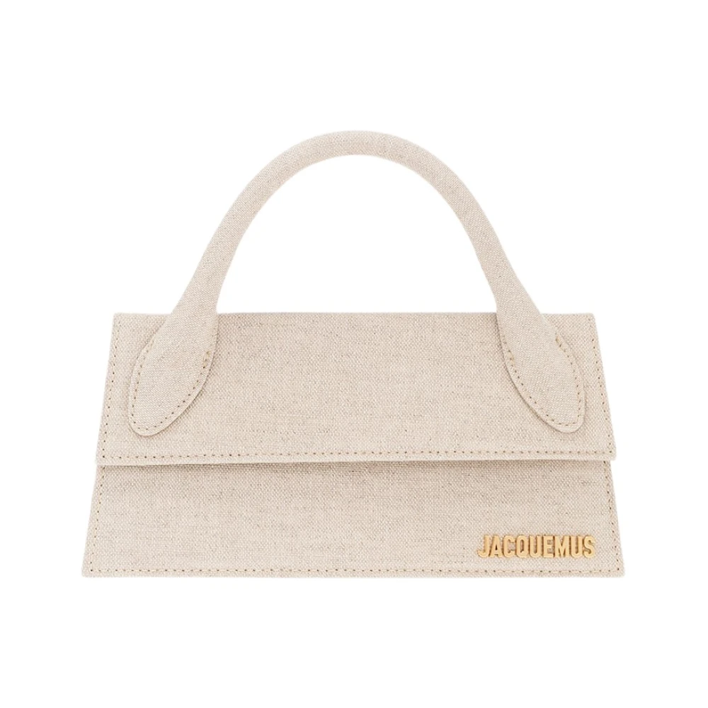 Jacquemus Le Chiquito Long Handväsko Beige, Dam