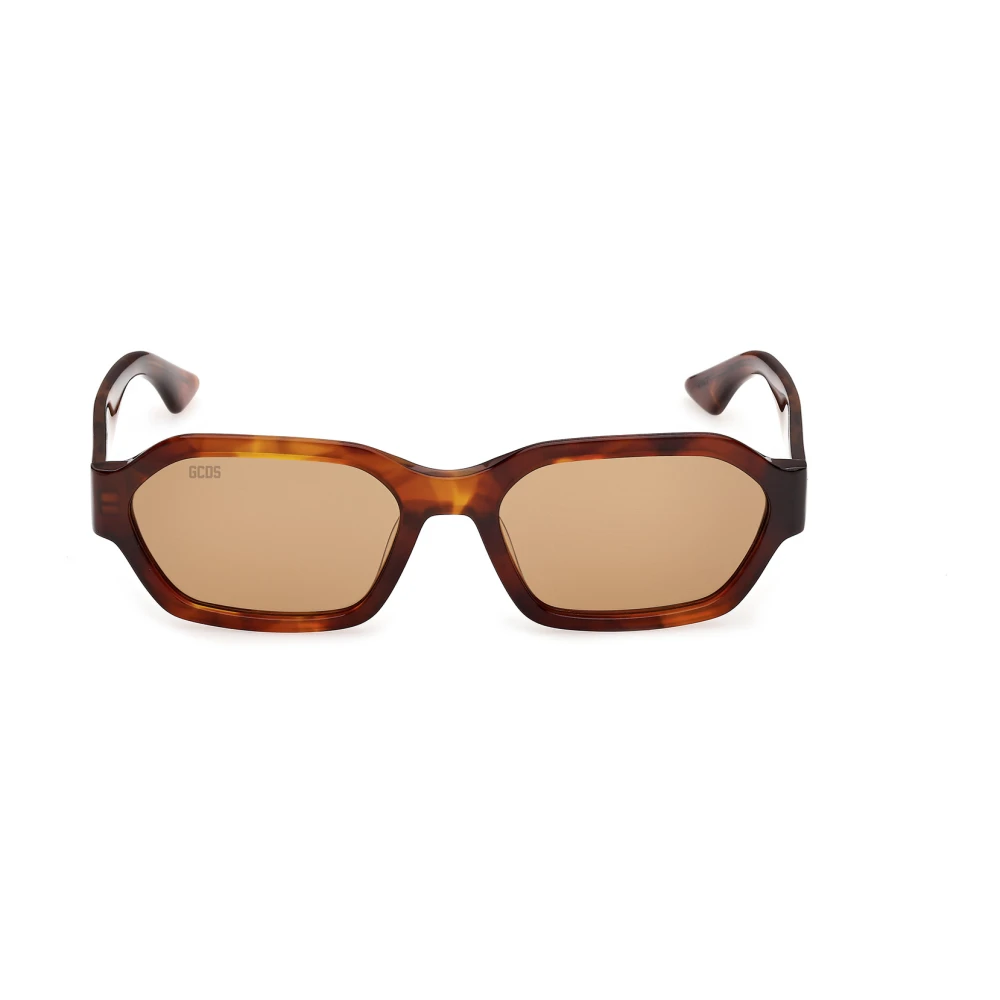 Gcds Unisex Brown Sunglasses, 55 Mm, Gd0076 Sunglasses