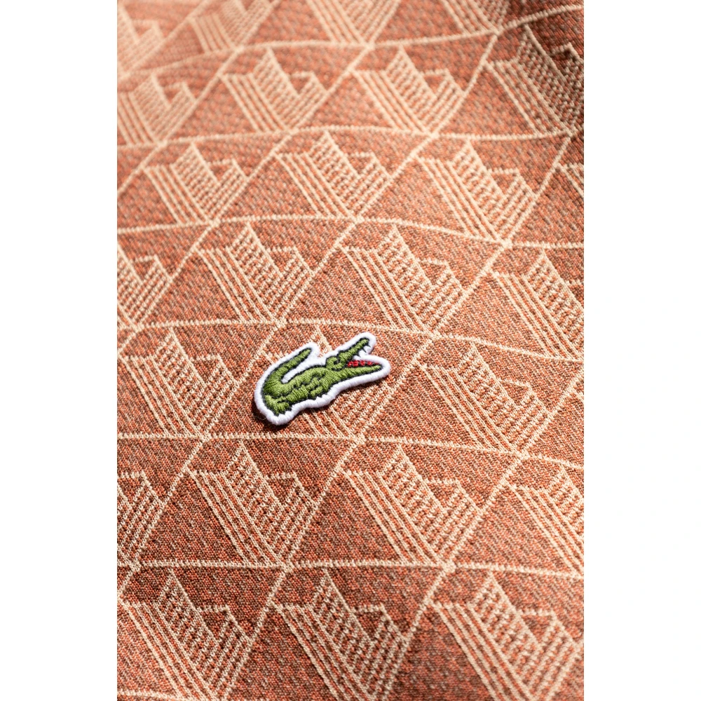 Lacoste Polo met logo Multicolor Heren