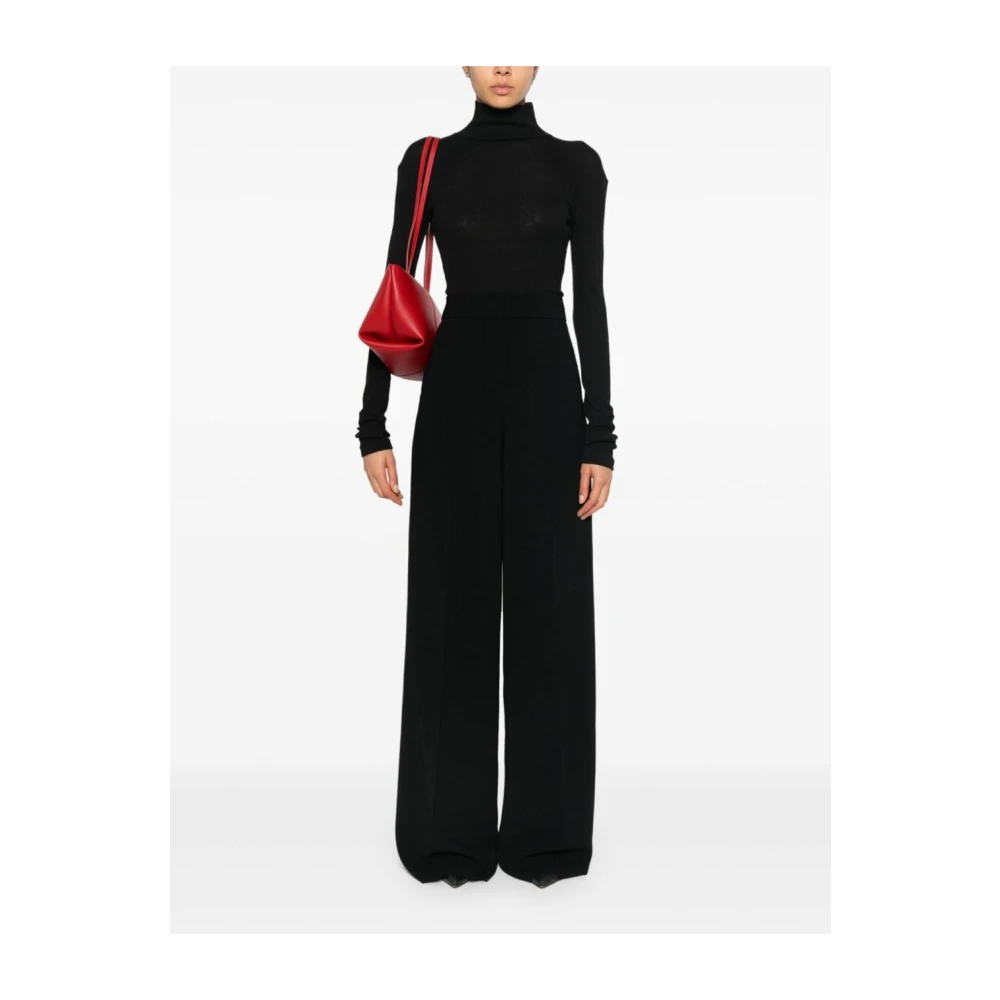 Max Mara Stijlvolle Leccio Jurk Black Dames