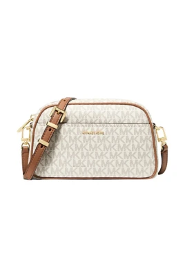 Jet Set Small Signature Logo Camera Crossbody Bag