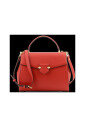 moyen-sac-rouge-vif-en-cuir