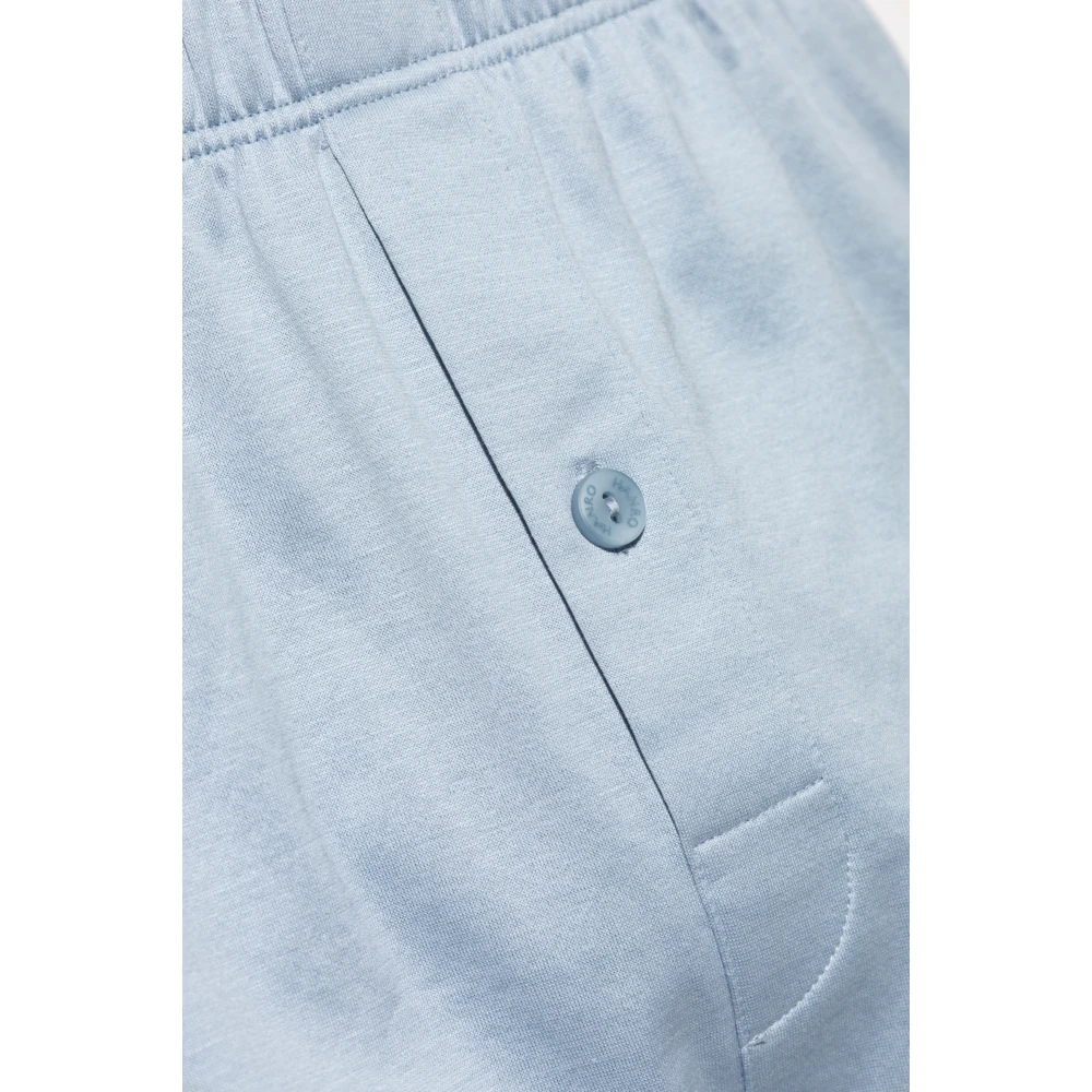 Hanro Boxers Sporty Blue Heren