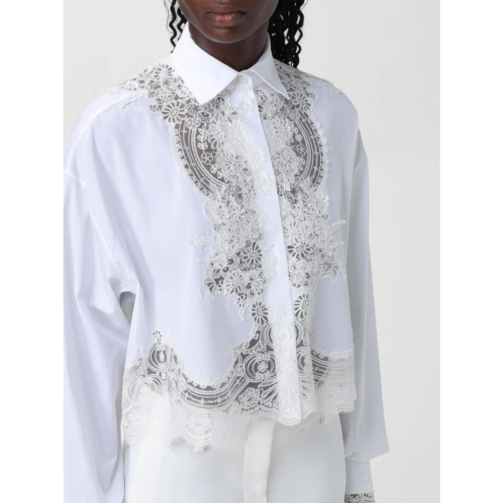 Ermanno Scervino Wit Overhemd voor Mannen White Dames