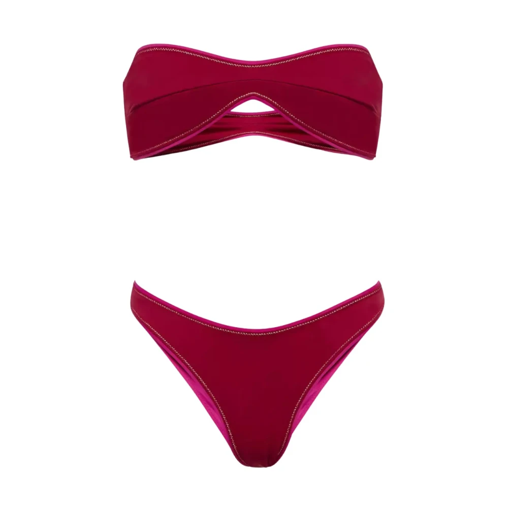 Reina Olga Women's Red Bikinis, M, Katia Bikini Set