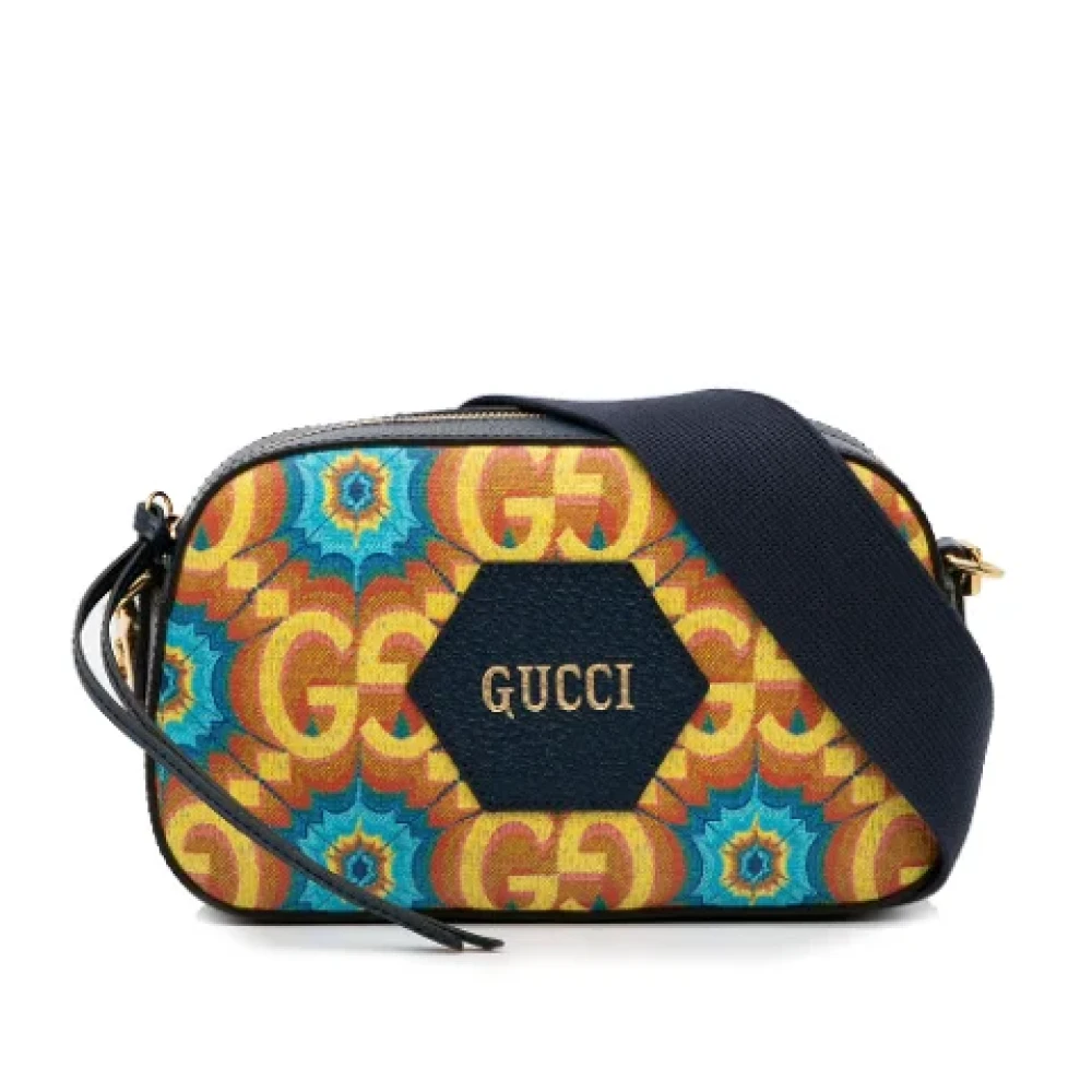 Gucci Vintage Pre-owned Canvas shoulder-bags Multicolor Dames