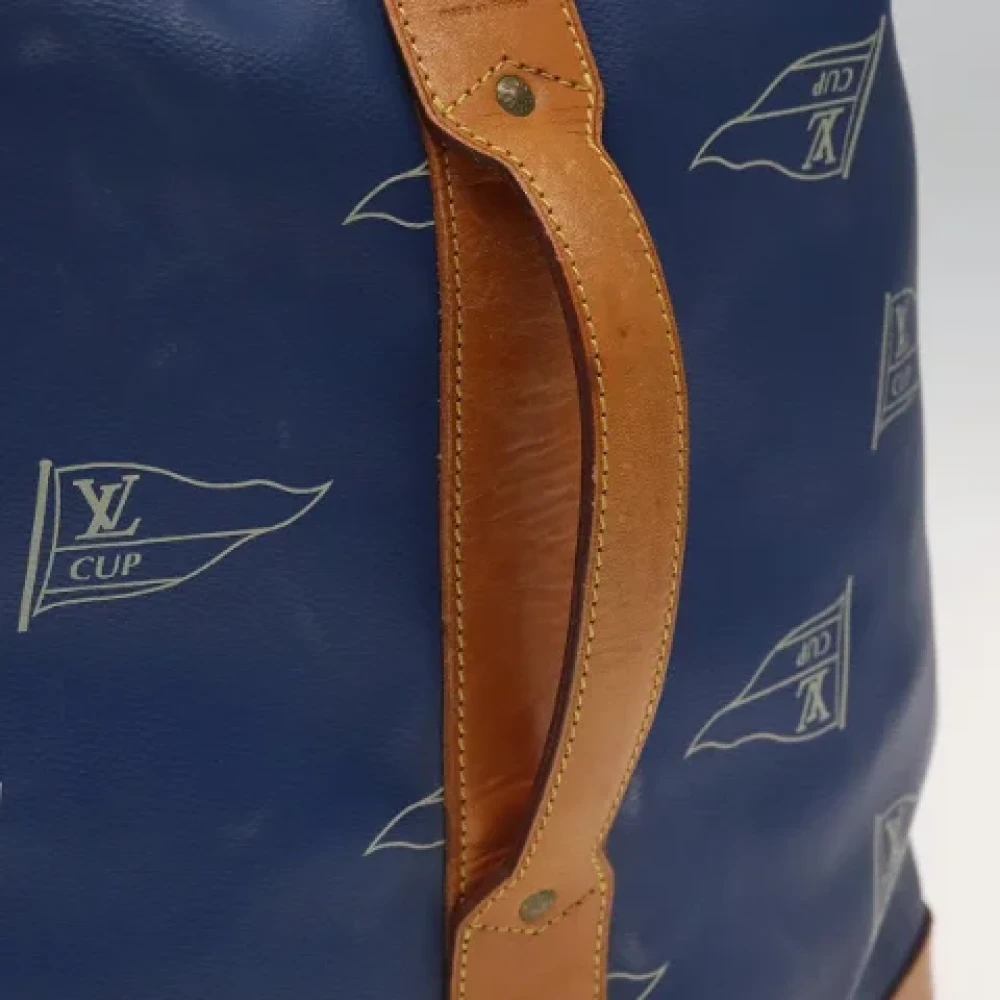 Louis Vuitton Vintage Pre-owned Canvas louis-vuitton-bags Blue Dames