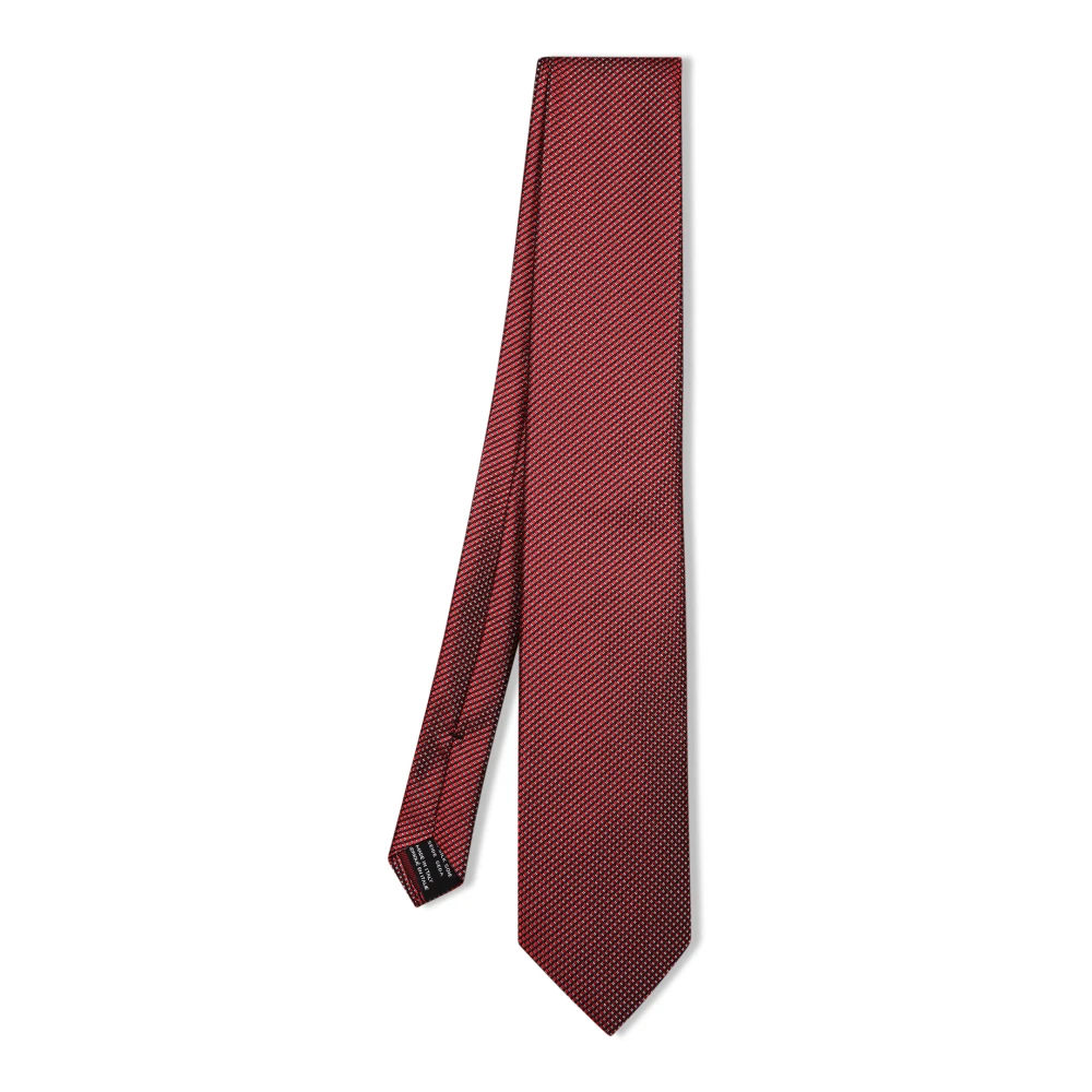 Tom Ford Men's Multicolor Ties, One Size, Geometric Woven Silk Tie