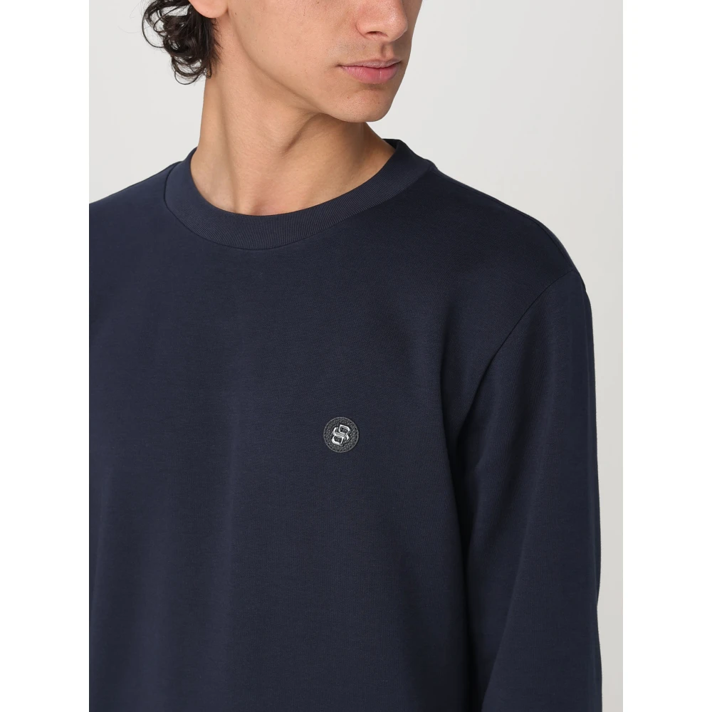 Hugo Boss Warme Fleece C-Sharpe Jas Blue Heren
