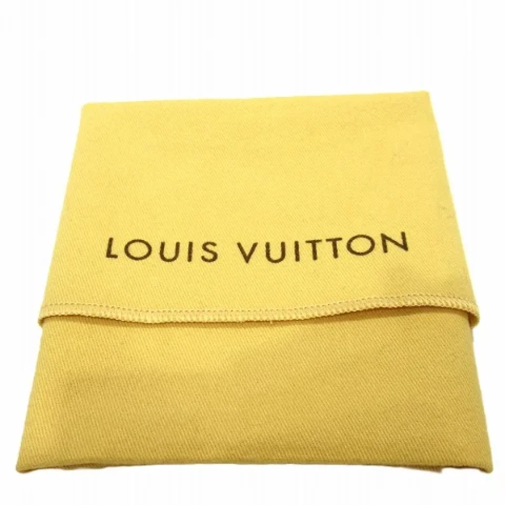 Louis Vuitton Vintage Pre-owned Leather wallets Black Heren
