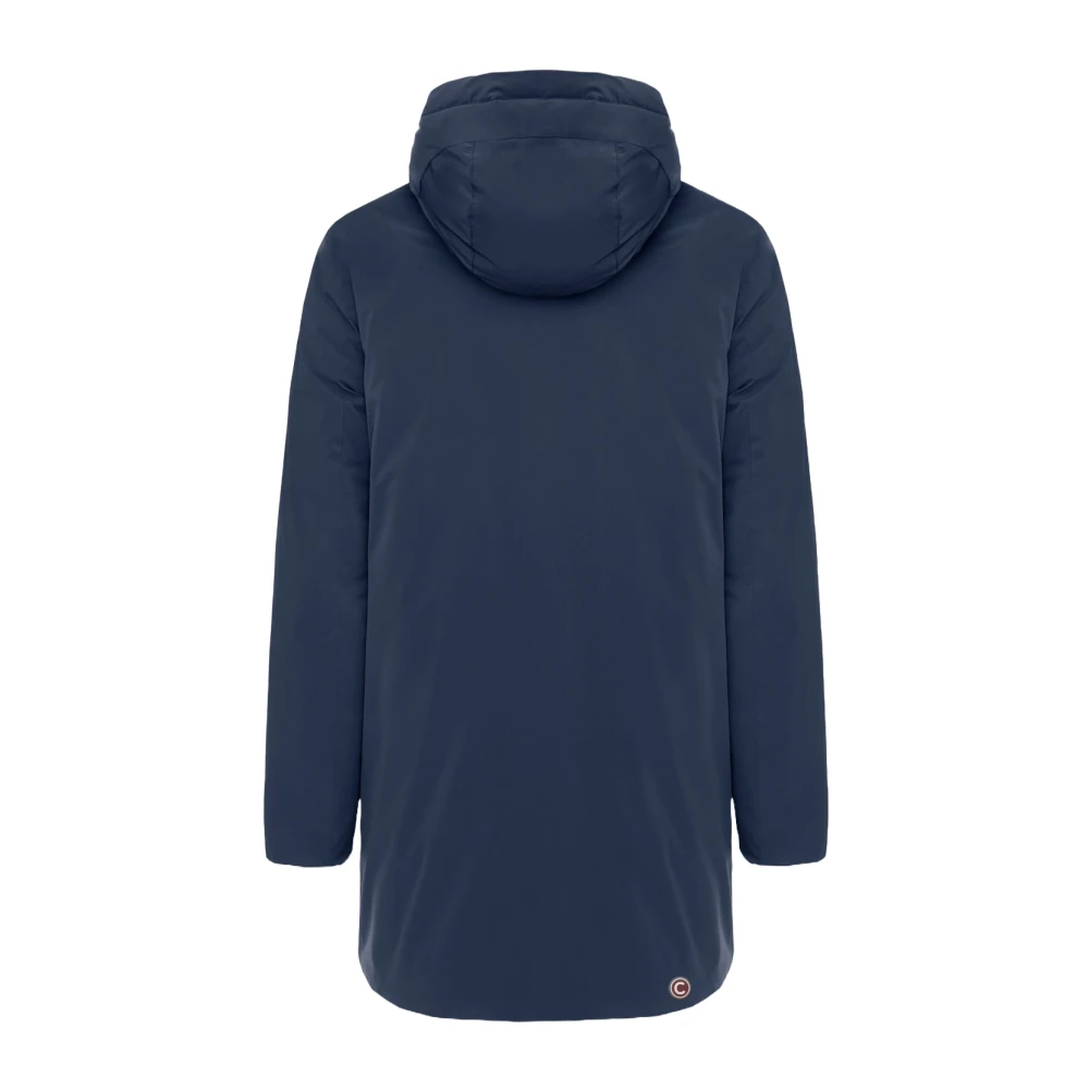 Colmar Blauwe Winterjas met Ritssluiting Blue Heren