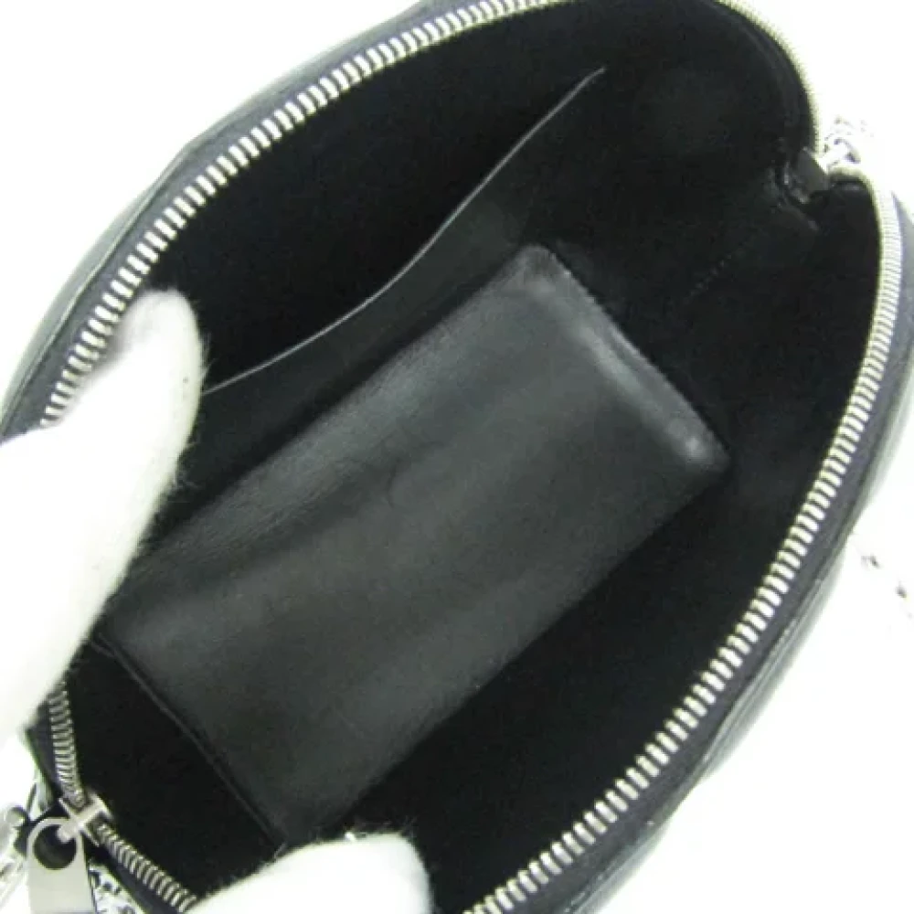 Bottega Veneta Vintage Pre-owned Leather shoulder-bags Black Dames