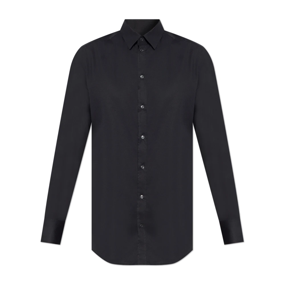 Dolce & Gabbana Hombre Negro - Camisa De Algodón - Shirts - L