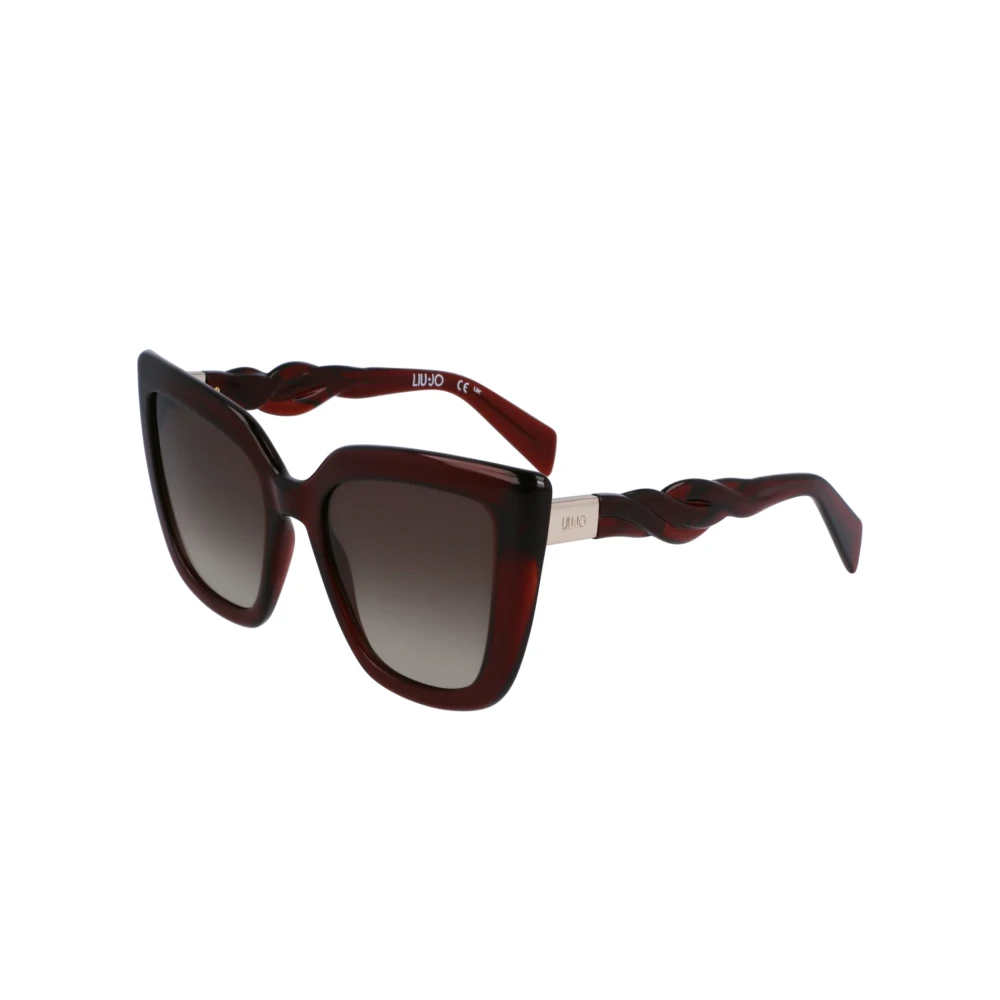 Liu Jo Women's Brown Lj789s 200 Woman Sunglasses Bio-Inject Cat Eye Normal Shaded - Image 2