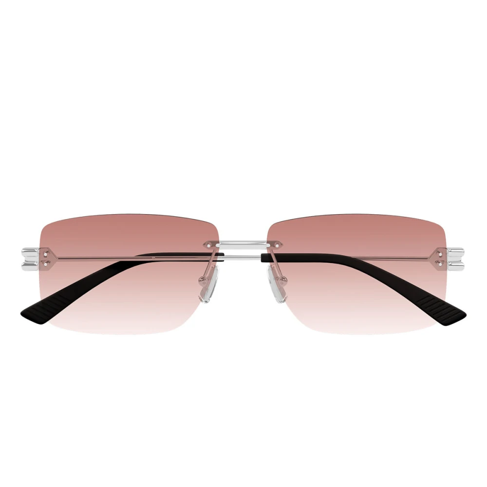 Bottega Veneta Unisex Gray Sunglasses, 58 Mm, Bv1126s 007 Metal Sunglasses