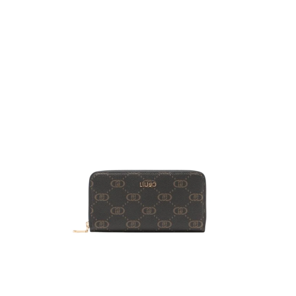Liu Jo Women's Black Wallets & Cardholders, One Size, Zip Around Wallets And Cardholders