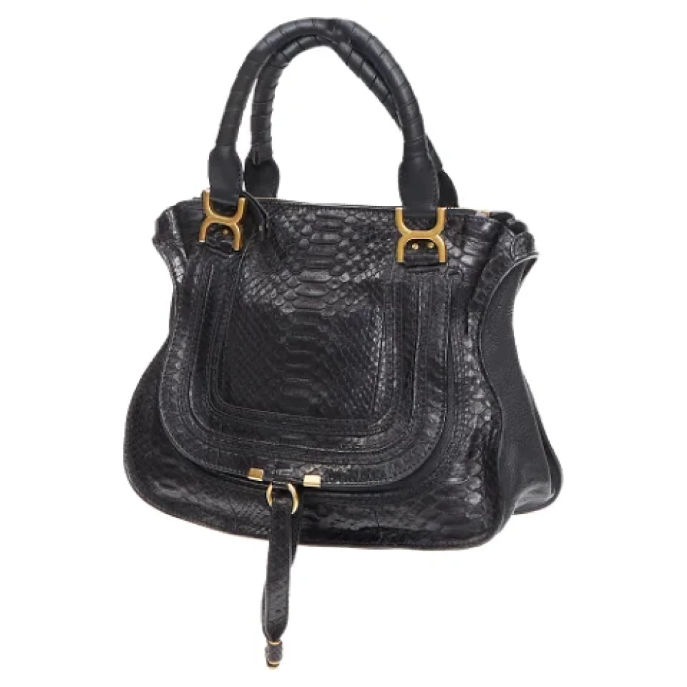 Chloé Pre-owned Leather handbags Black Dames