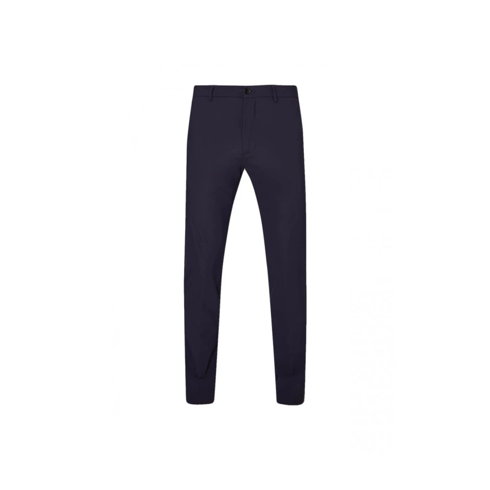 Liu Jo Slim Bistretch Chino Broek Blue Heren