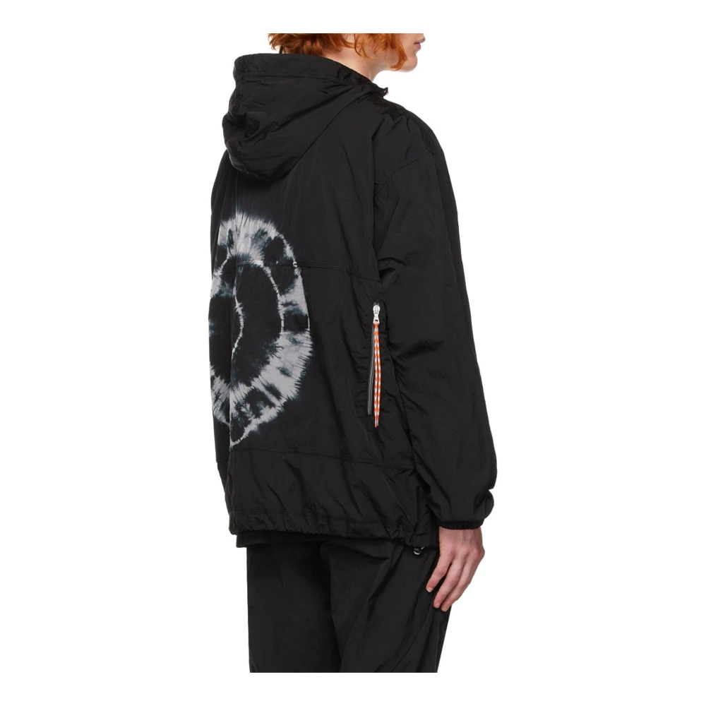 Aries Tie-Dye Windcheater Jack Black Heren