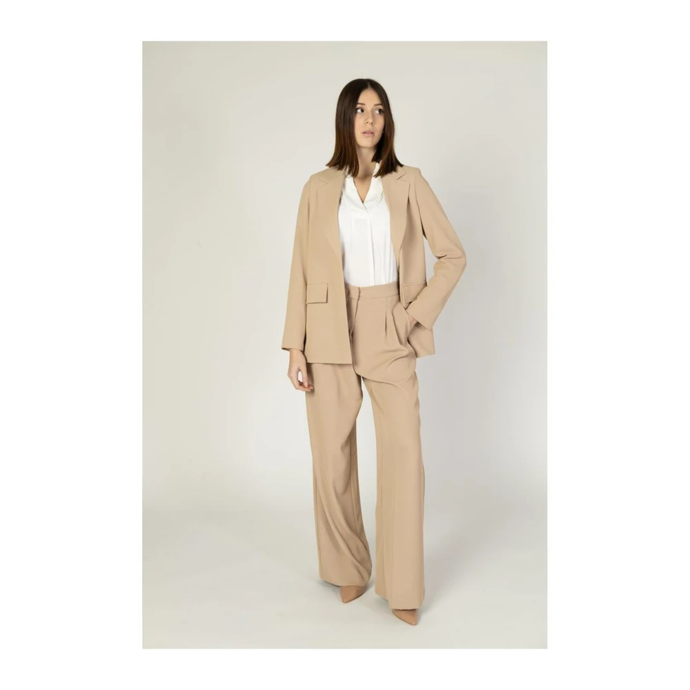 Sandro Ferrone Lente Zomer Damesjasje Beige Dames