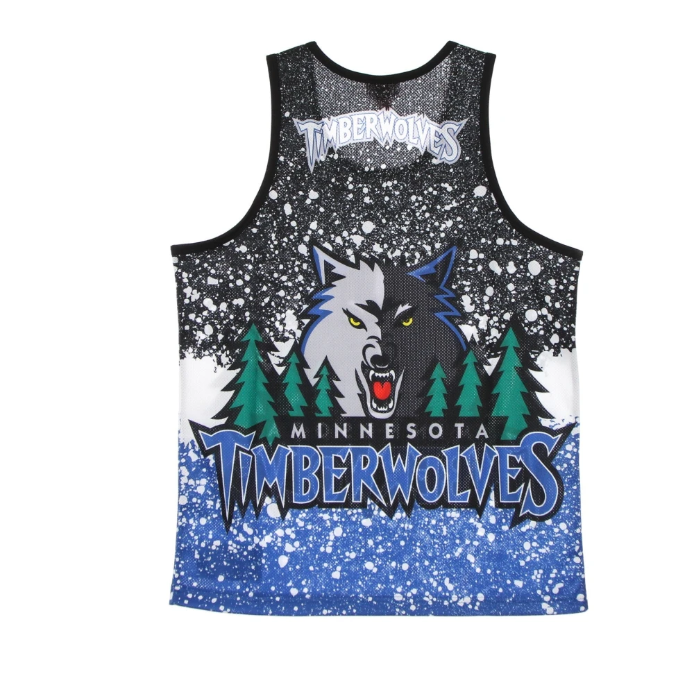 Mitchell & Ness NBA Jumbotron Sublimated Basketbal Tanktop Multicolor Heren