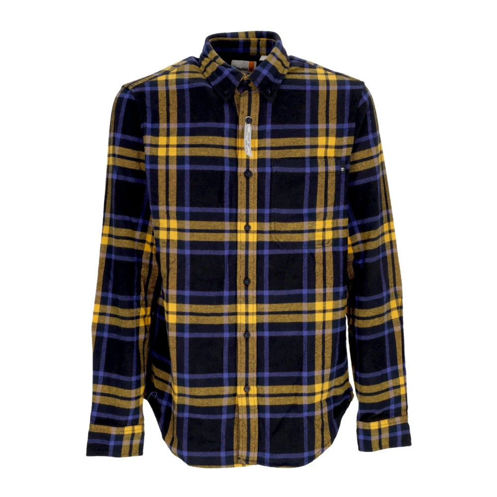 Timberland Klassieke Geruite Flanellen Shirt Zwart Multicolor Heren
