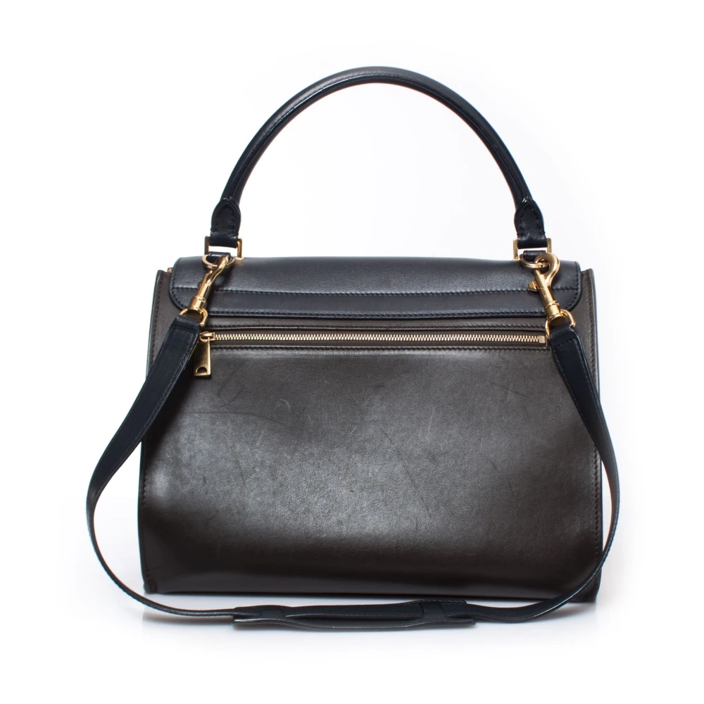 Celine Vintage Tweedehands tas Blue Dames