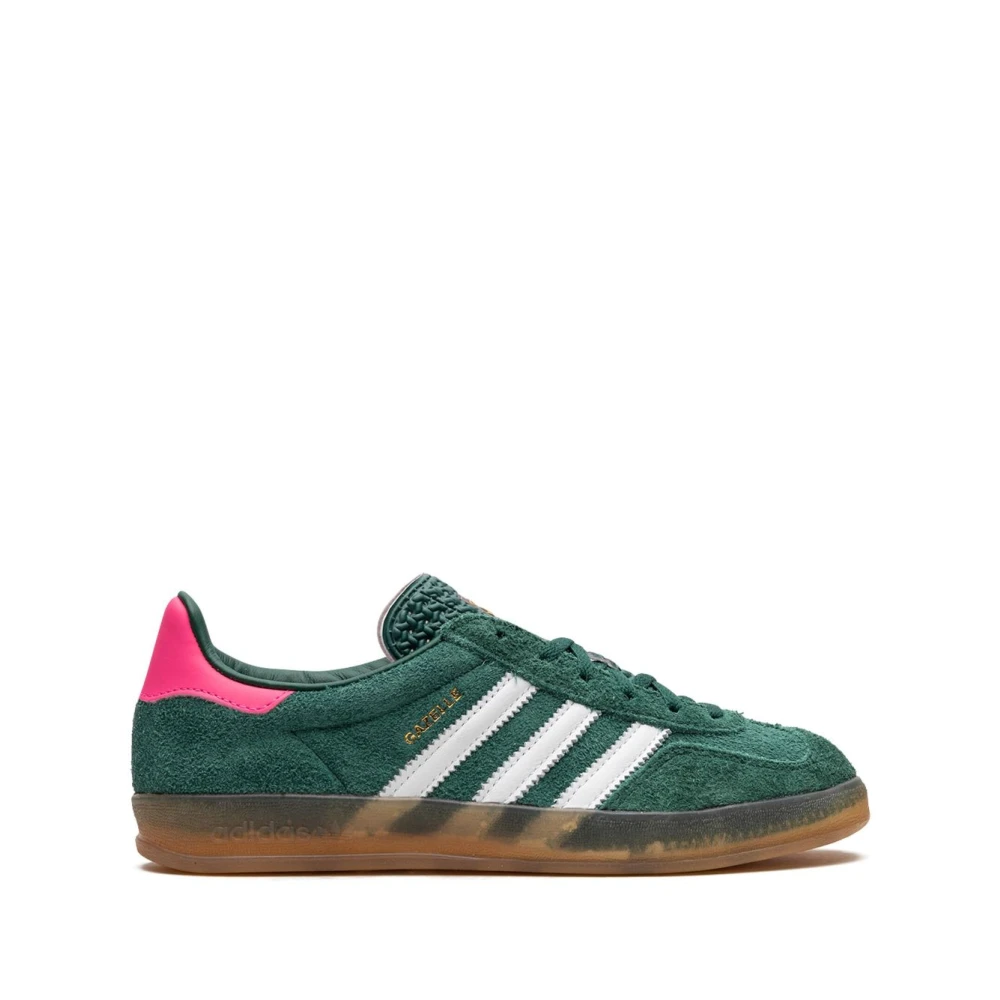 Adidas Gröna Gazelle Indoor Sneakers Green, Dam