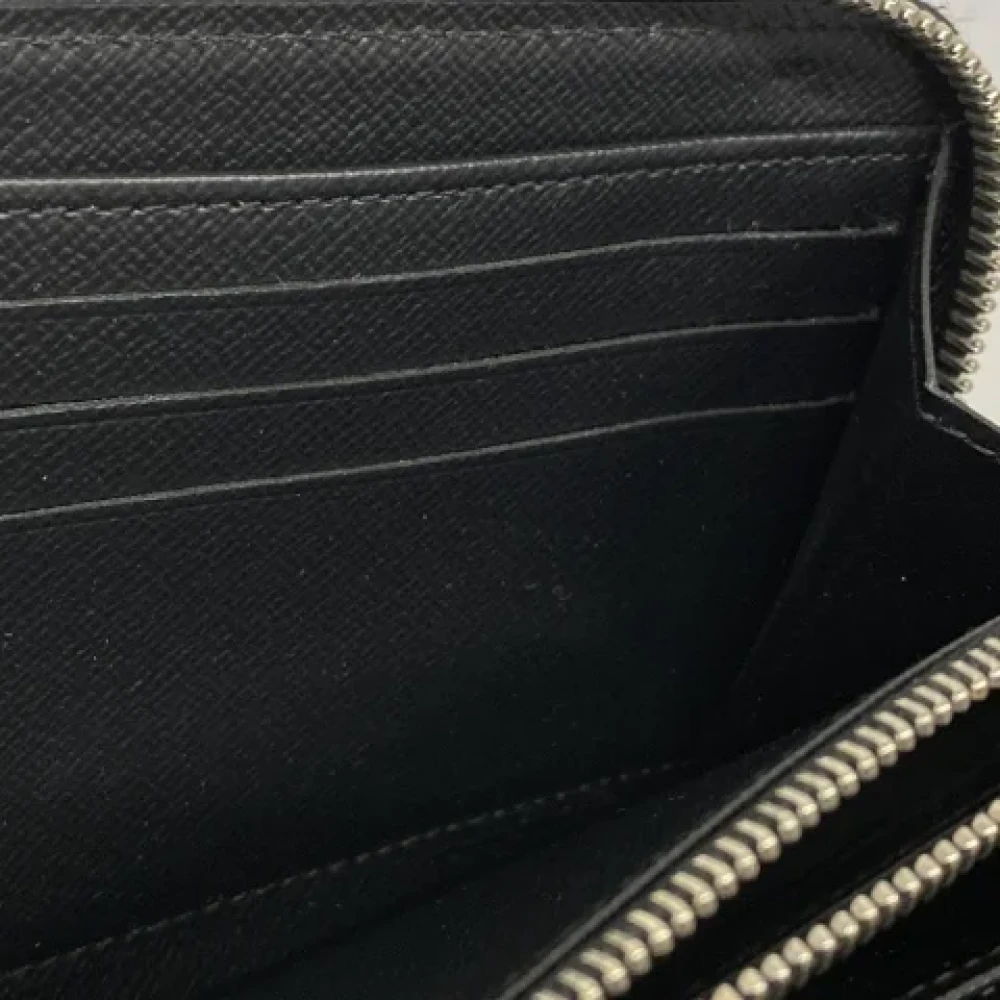 Louis Vuitton Vintage Pre-owned Fabric wallets Black Dames