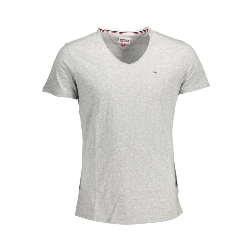 Tommy Hilfiger Grigio Cotton Male T-Shirt - XXL - Image 2
