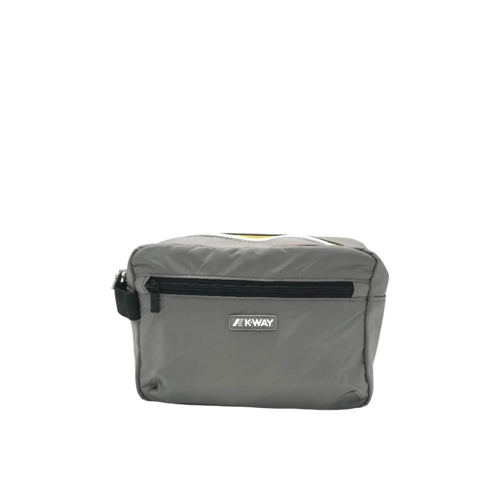 K-Way Unisex Grijs Tassen One Size, Travel Toiletry Bag