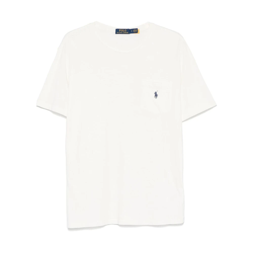 Polo Ralph Lauren Men's White T-Shirts,, T-Shirts And Polos Large