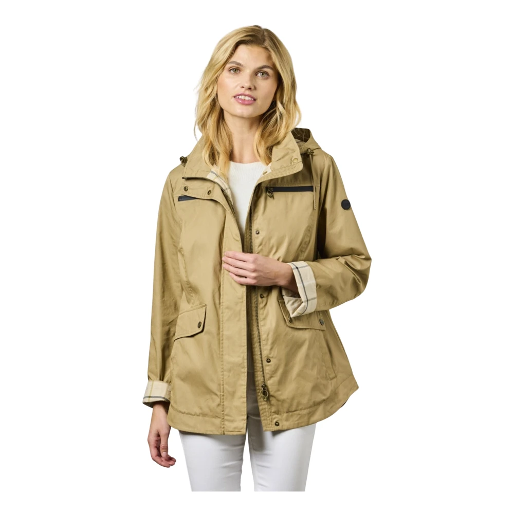Junge Women's Beige Parkas - Parkas - Xl - Coats