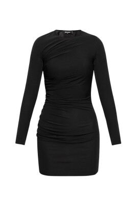 long-sleeve-black-mini-dress