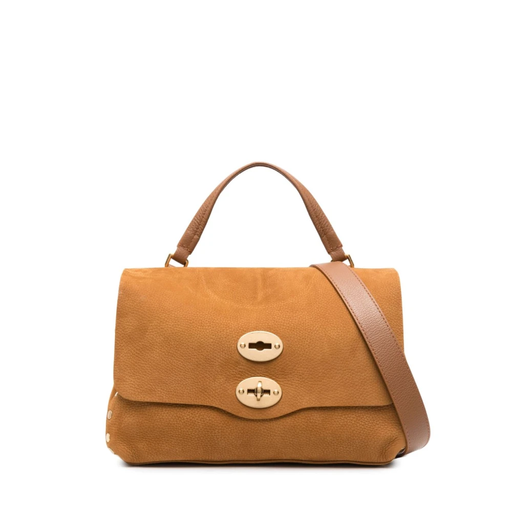Zanellato Brown Handbags, Female, One Size, Postina Jones Shoulder Bag