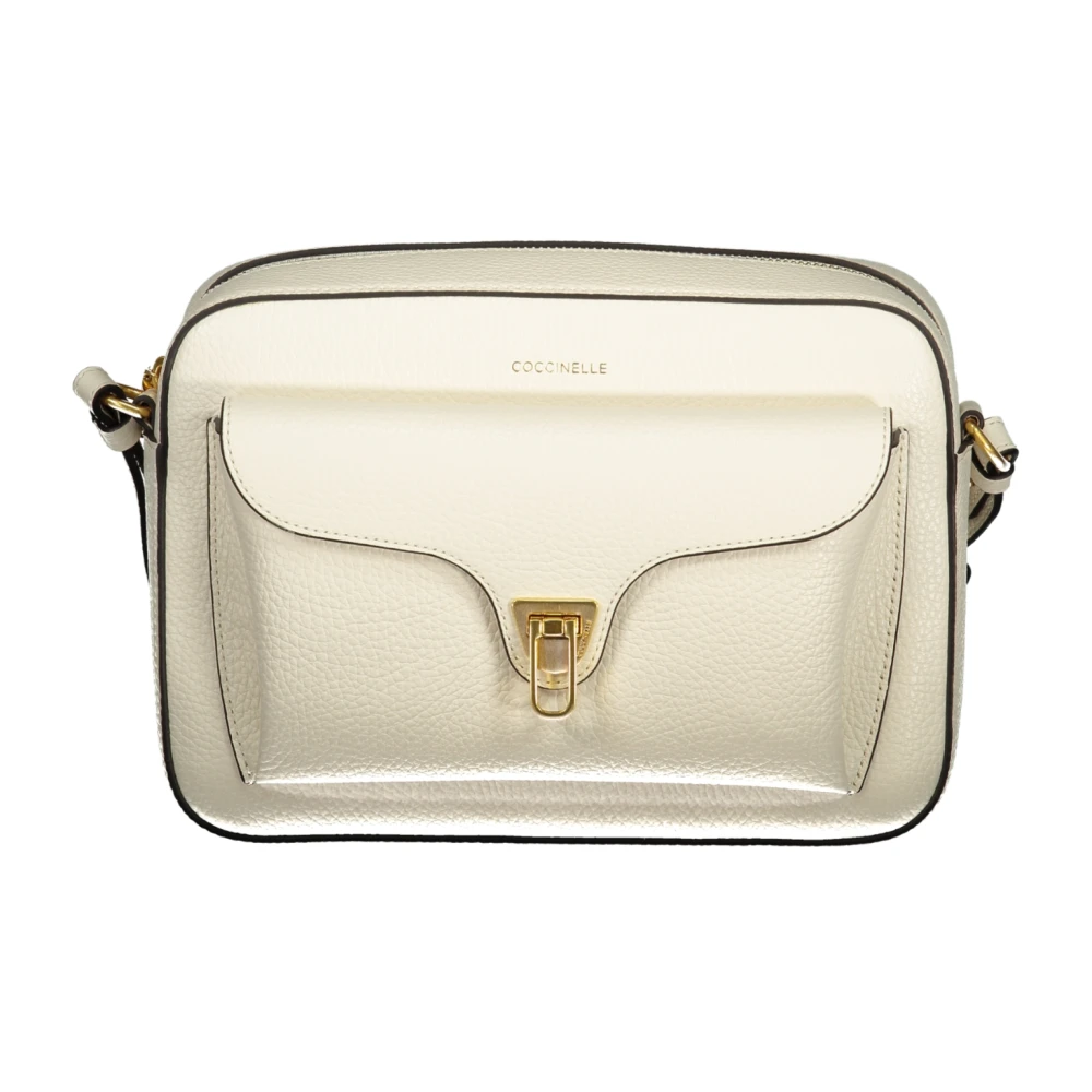 Coccinelle , Cross Body Bags, Female, White, One Size, Small Beat Shoulder Bag - Image 3
