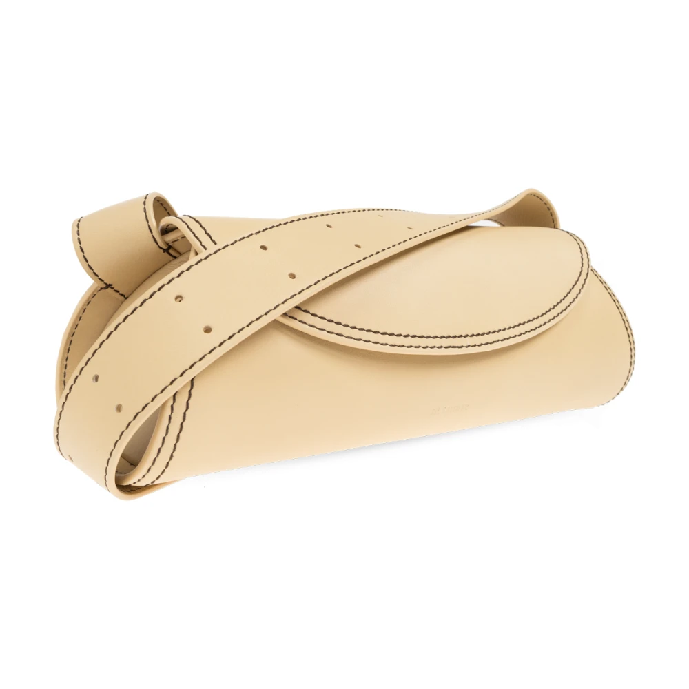 Jil Sander Schoudertas Canollo Klein Beige Dames