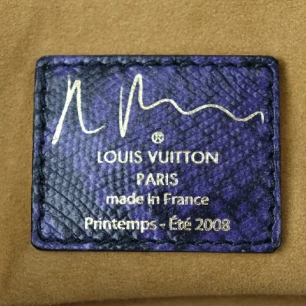 Louis Vuitton Vintage Tweedehands Multicolor Canvas Schoudertassen Multicolor Dames