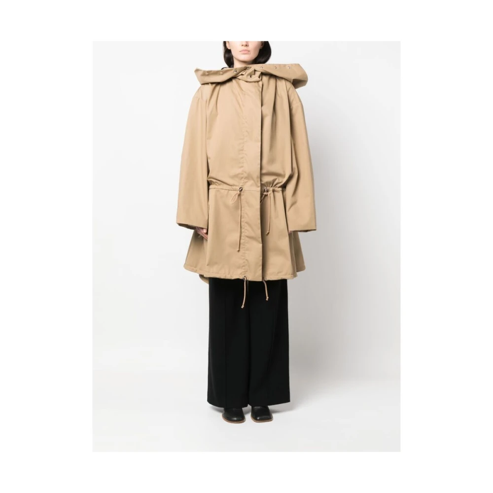 Niccolò Pasqualetti Rain Jackets Beige Dames