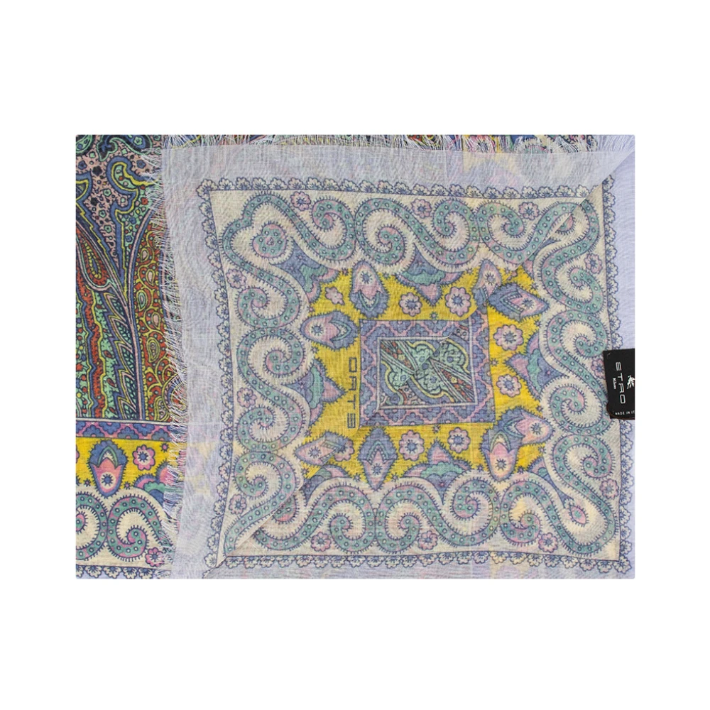 ETRO Sjaal met paisley motief Multicolor Dames