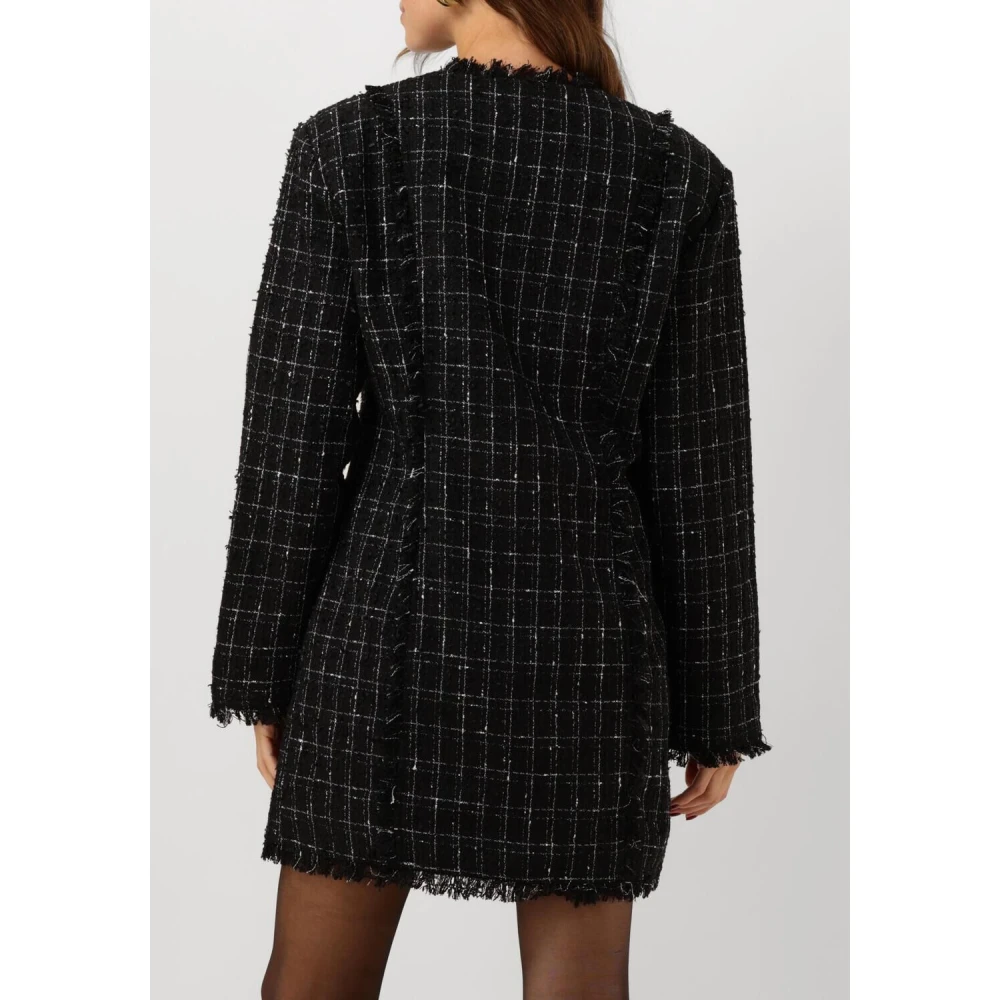Gestuz Zwarte Mini Jurk voor Stijlvolle Vrouwen Black Dames