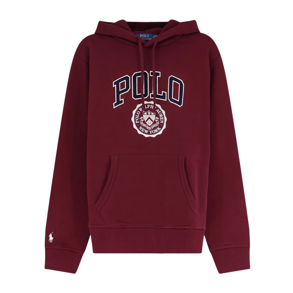 Polo Ralph Lauren Uomo Rosso Felpe, L, New,