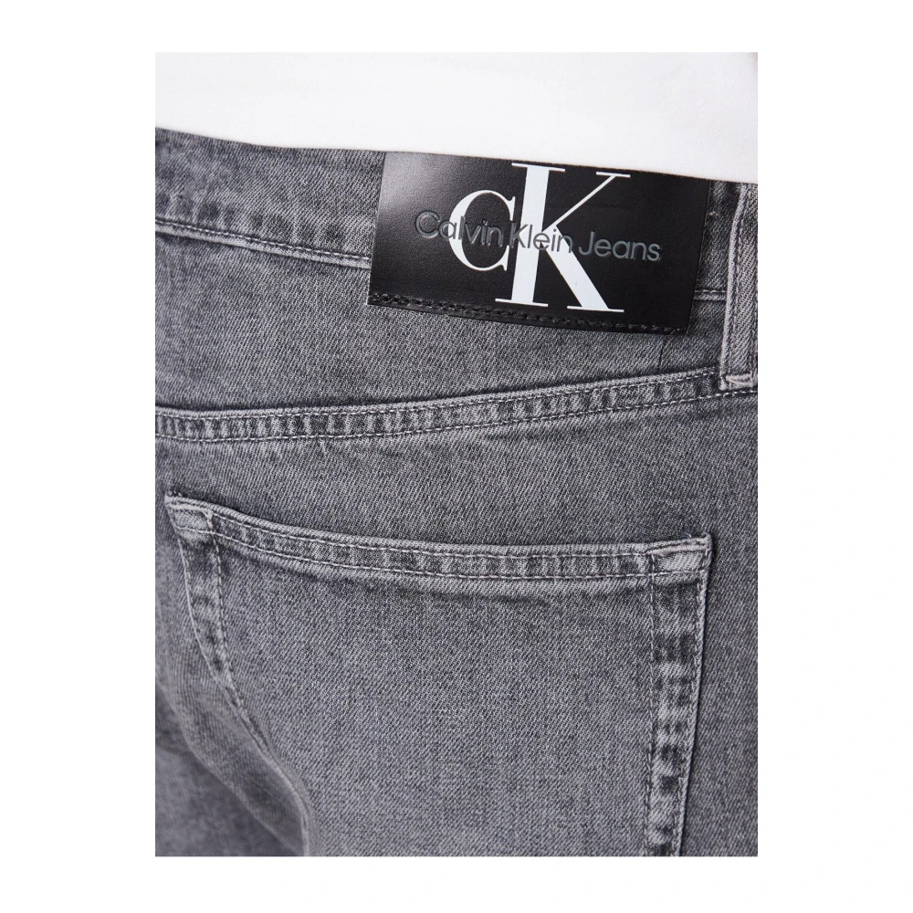 Calvin Klein Grijze Tapered Jeans Gray Heren