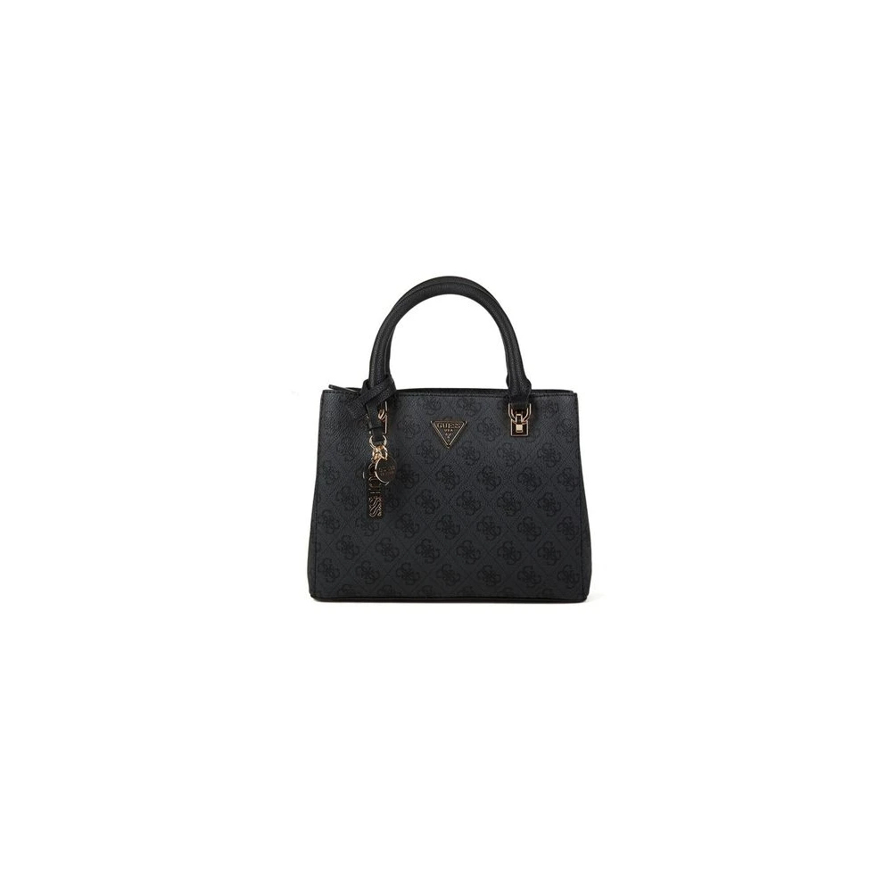 Guess Women's Black Handbags, One Size, Noelle Ii Small Multi Comp Satchel