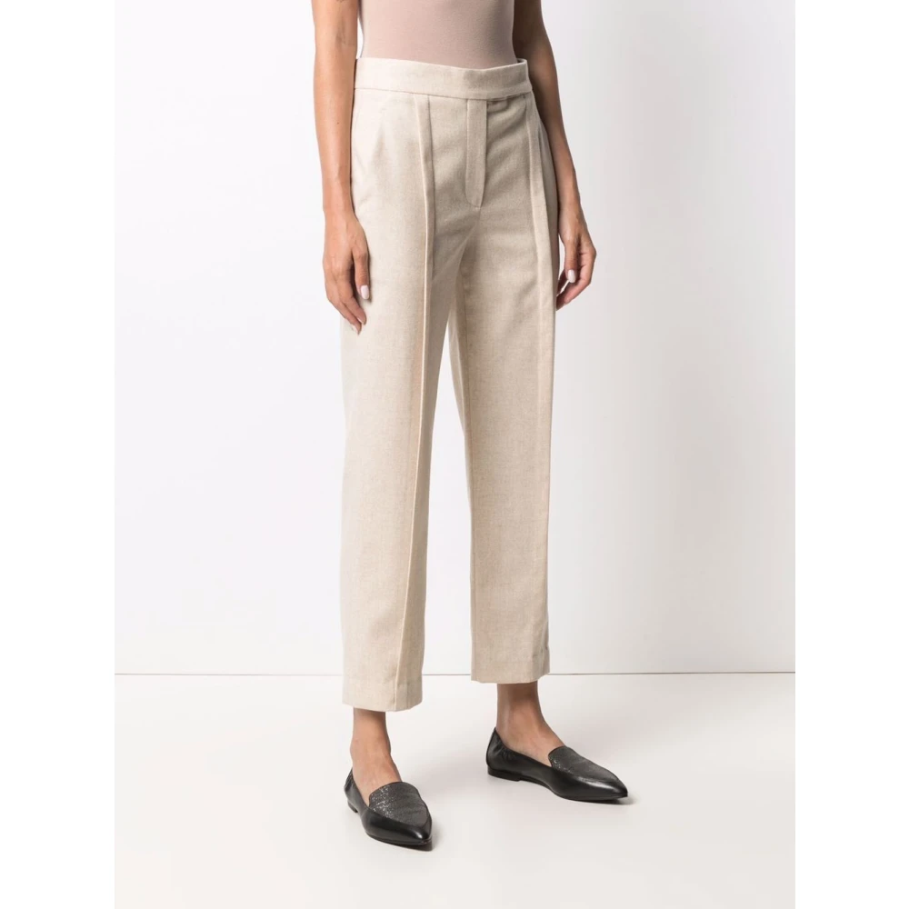 BRUNELLO CUCINELLI Stijlvolle Broek Beige Dames
