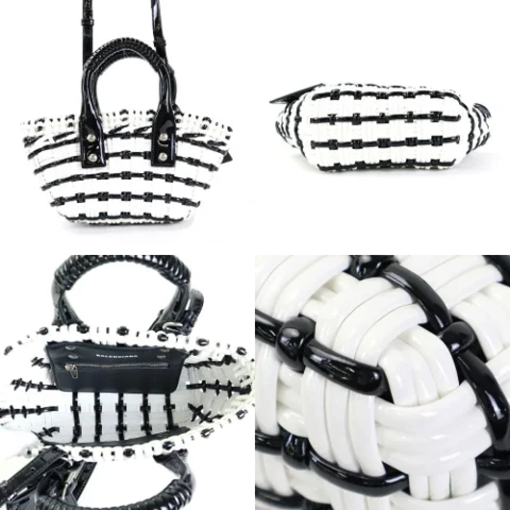 Balenciaga Vintage Pre-owned Polyester handbags Black Dames